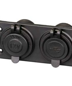Dubbele usb- en stroomaansluitdoos