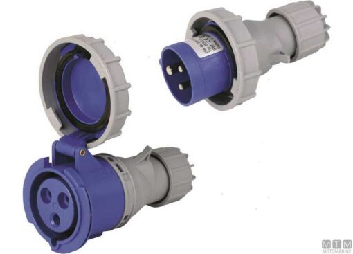 Elektrische Connector IP67 Vrouwelijk 3 Polen 32amp