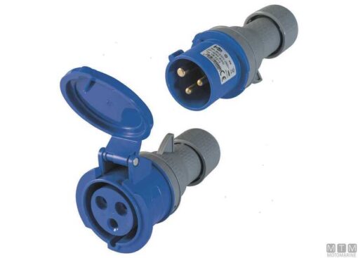 Elektrische Connector IP44 Mannelijk 3 Polen 32amp