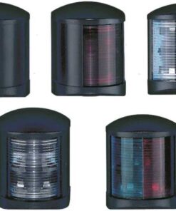 Trem Midi navigatielamp Zwart-Wit 135º