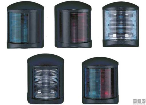 Trem Midi navigatielamp Zwart-Groen