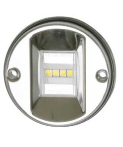 Roestvrijstalen Led Navigatieverlichting WIT 135° 82mm