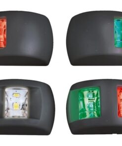 Trem Compact Led navigatielamp Zwart-Bicolour