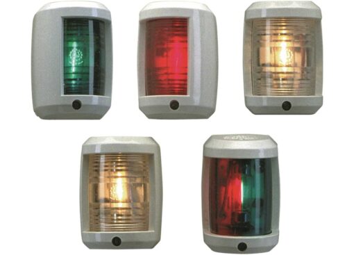 Trem Mini navigatielamp Wit-Rood