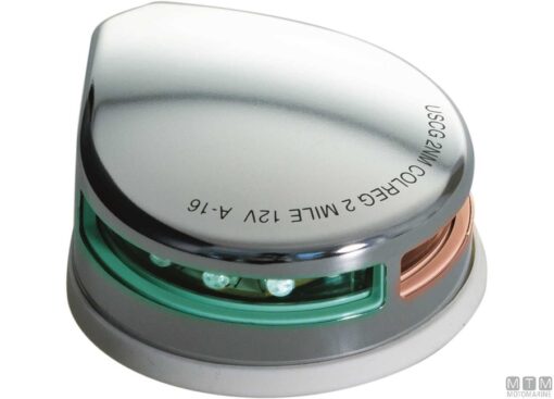 RVS Led Navigatieverlichting Bicolour 81 x 96 x H34 mm