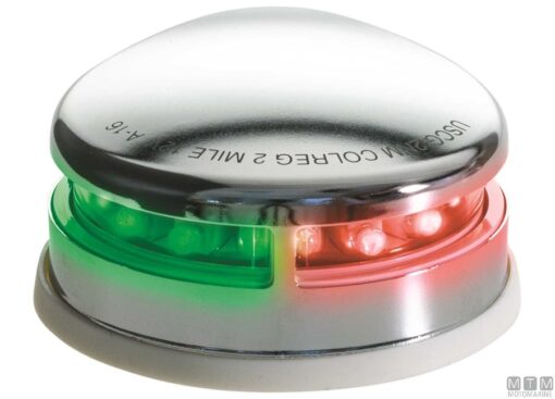 RVS Led Navigatieverlichting Bicolour 81 x 96 x H34 mm - Afbeelding 3