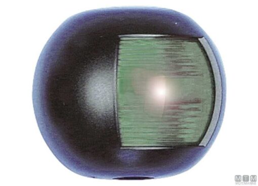 Trem Midi Compact Navigatieverlichting Zwart-Groen H63mm - Afbeelding 2