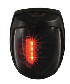 Sirius Led Navigatieverlichting Zwarte Behuizing Rode Lamp H95mm