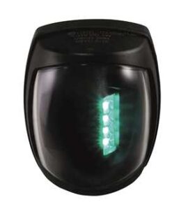 Sirius Led Navigatieverlichting Zwarte Behuizing Groene Lamp H95mm
