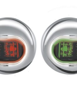 RVS Led Navigatieverlichting Atwood Rood 12v