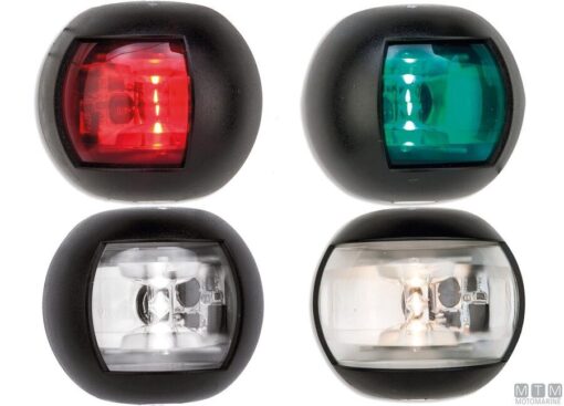 Trem Maxi Led Compact Navigatielicht Zwart - Rood - Afbeelding 8