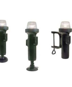 Batterij aangedreven LED navigatieverlichting 360º met Zuignap klem