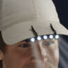 LED zaklamp met hoedclip