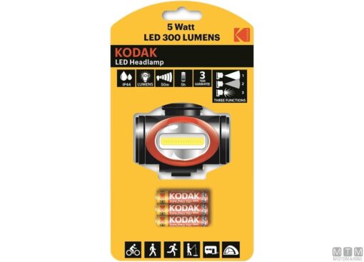 Kodak LED hoofdlamp 50 x 70 x 60mm