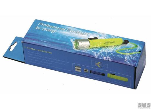 Onderdompelbare Led zaklamp Geel 16cm - Afbeelding 3
