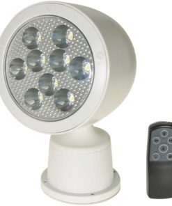 LED zaklamp 9 x 3wt 12-24v met afstandsbediening