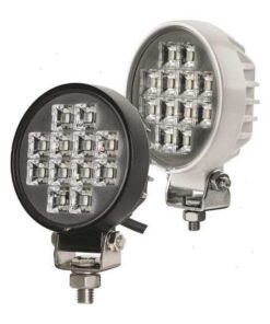 Zwart deklicht S-Line 80mm 90° Flood 12 x 1W