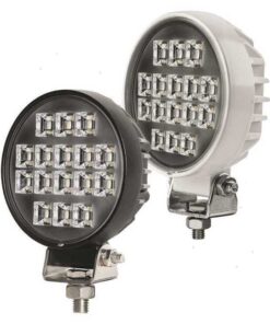 Zwarte Deklamp S-Line 80mm 90° Flood 16 x 1W
