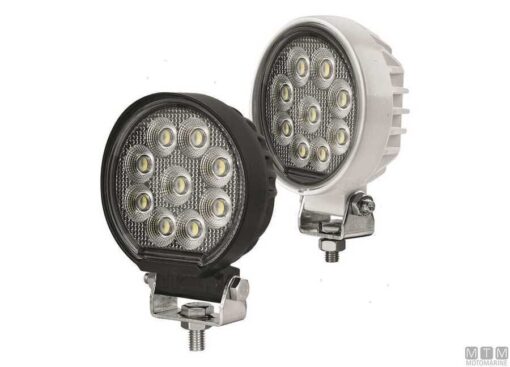 Zwarte Deklamp S-Line 110mm 30° Spot 9 x 3W