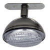 Roestvrijstalen zaklamp met draaiende basis 12v 110mm