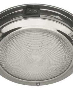 RVS Classic Led Koepelverlichting met Schakelaar 140mm