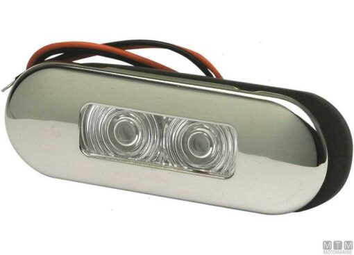 Elliptisch Led Courtesy licht 86 x 31mm Blauw - Afbeelding 4