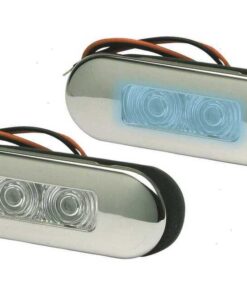 Elliptische Led Courtesy Light 86 x 31mm Wit daglicht