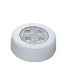 Waterdichte Ledlamp met drukschakelaar 75mm warm wit