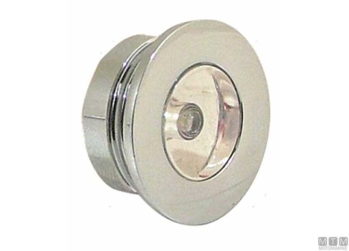 Verchroomde Led Welkomstlicht Rond 32mm koud licht