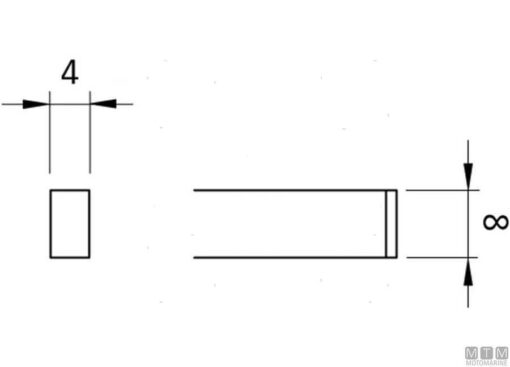 Led Strip Quick 4 x 8 x 1000mm 3000 k° - Afbeelding 2