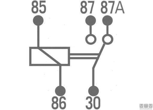 Relais SPDT 12V 30AMP - Afbeelding 2