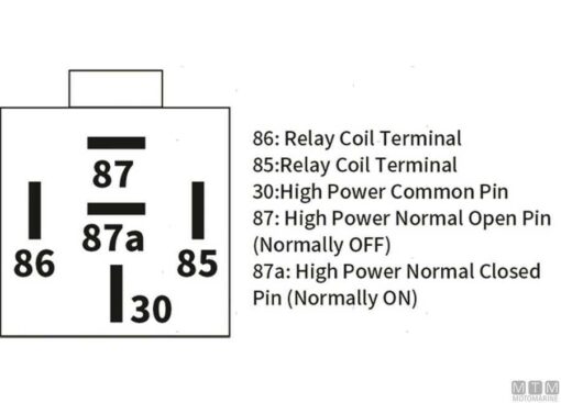 Relais SPDT 12V 30AMP - Afbeelding 3
