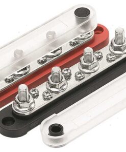 Elektrische bar rood 4M8+6M4 terminals 150amp