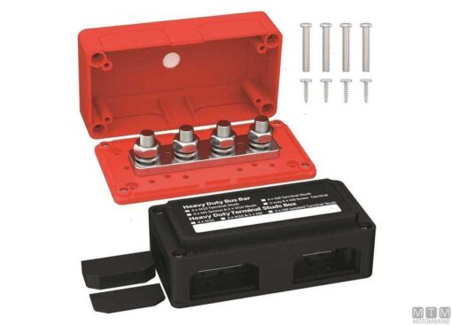 Rvs elektrische balk Rood 300amp 4T