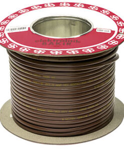 Maritieme elektrische kabel Vlak 3 x 1,5 Bruin