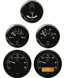 Vdo Toerenteller 8000 rpm Zwart 85mm