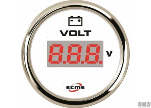 Trim Gauge ECMS Wit 0-190 Ohm 52mm - Afbeelding 8