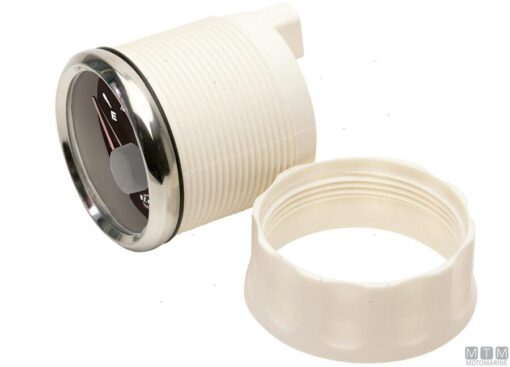Trim Gauge ECMS zwart-chroom 0-190 Ohm 52mm - Afbeelding 8
