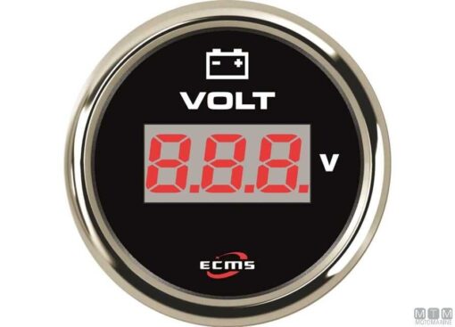 Olie Drukmeter Zwart - Chroom ECMS 0-30 bar 52 mm - Afbeelding 8