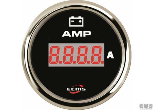 Trim Gauge ECMS zwart-chroom 0-190 Ohm 52mm - Afbeelding 14