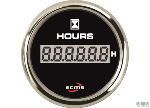 Olie Drukmeter Zwart - Chroom ECMS 0-30 bar 52 mm - Afbeelding 10