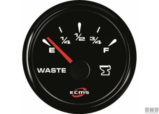 Trimmeter ECMS Zwart 0-190 Ohm 52mm - Afbeelding 3