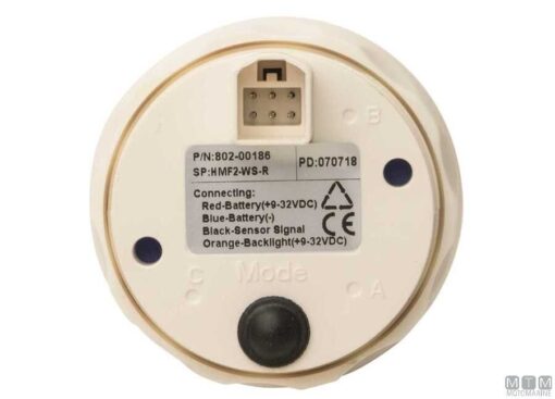 Olie Drukmeter Zwart ECMS 0-30 bar 52 mm - Afbeelding 13