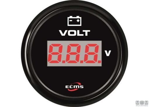 Olie Drukmeter Zwart ECMS 0-30 bar 52 mm - Afbeelding 8
