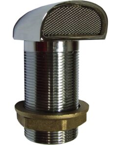 Maestrini verchroomde Messing Shell Tankventilatie met Gaas (1-1/2" BSP)
