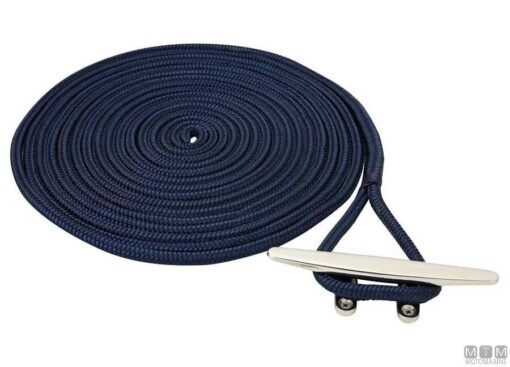 steiger Lijn Pre-Spliced Blauw Navy 12mm x 8mt