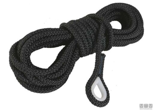 Pre-geweven Lijn 8mm x 30m Zwart - Afbeelding 2