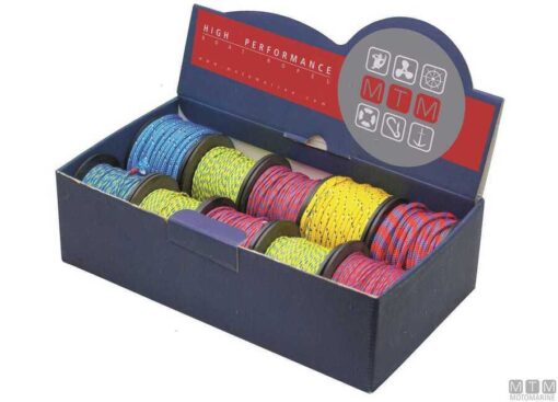 Dyneema Meerkleurige Spoelen Kleur Blauw ø 3 mm l 15 m - Afbeelding 2
