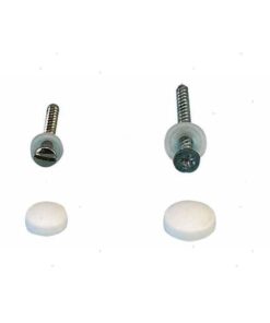 Plastic schroefringen met doppen 4,8-6,0mm 100st