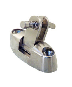 Rvs draaibase voor Bimini met pin